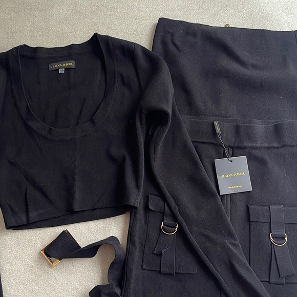 JLUXLABEL Skirts Jlux Label Midi Skirt Set Poshmark